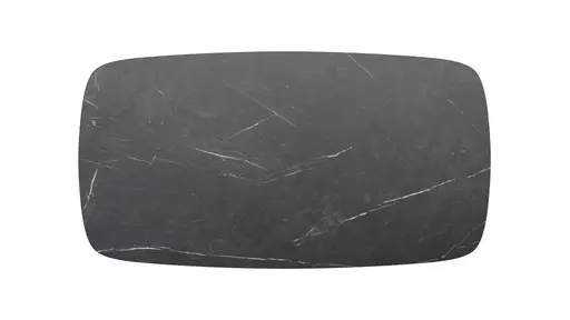 Esstisch Jari - LB ca. 180x95 cm, Keramik, Schwarz