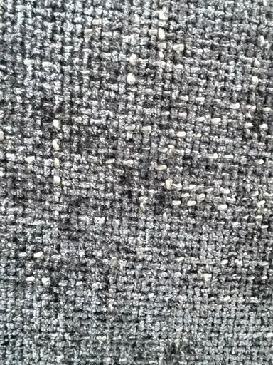 Armlehnstuhl MILENA - drehbar, Stoff, Anthrazit