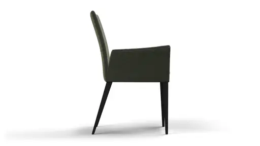 Armlehnstuhl Saragossa - Stoff, Eukalyptus