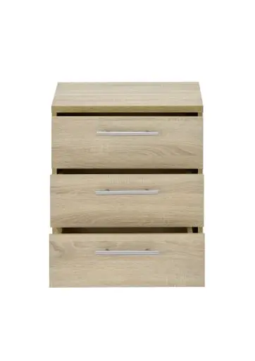 Rollcontainer - B ca. 40 cm, Sonoma Eiche Nachbildung