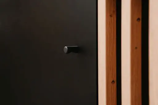 TV-Lowboard - B ca. 138 cm, Schwarz, Artisan Eiche Nachbildung