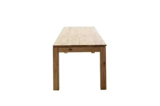 Esstisch - ausziehbar, LB ca. 180 (260) x90 cm, Balkeneiche massiv