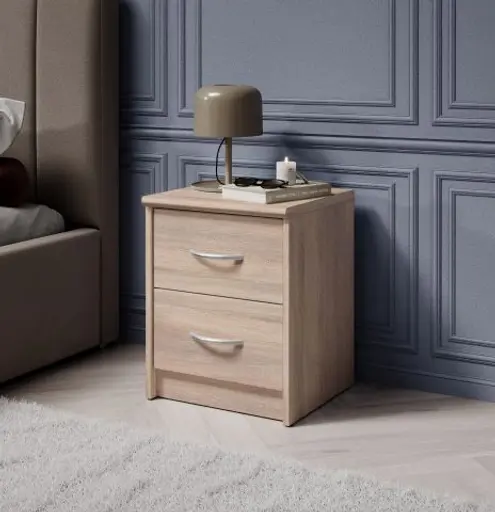 Kommode - B ca. 38 cm, Sonoma Eiche Nachbildung