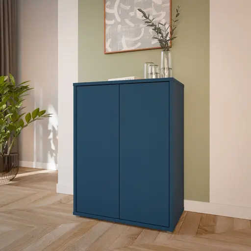 Kommode FAID- B ca. 74 cm, Blau