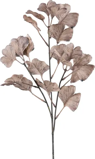 Deko-Gingkozweig - H ca. 62 cm, Machiato