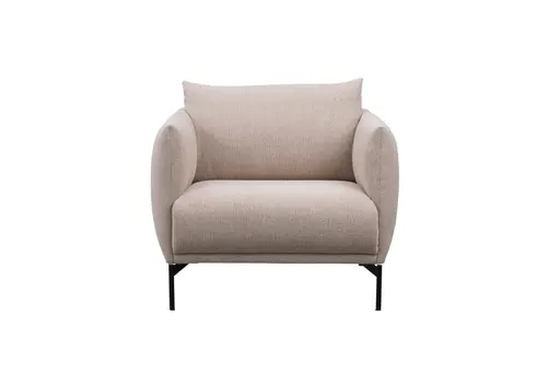 Sessel Joana - Stoff, Beige