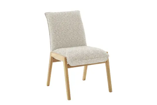 Stuhl - Stoff, Beige