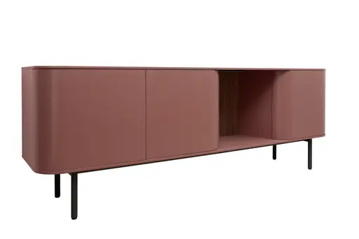 Sideboard Satola - Lack matt, Rost