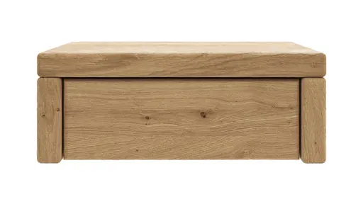 Nachttisch 1660 - Wildeiche geölt, sandgestrahlt