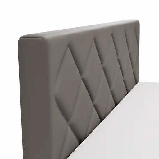 Boxspringbett Taja - Liegefläche ca. 180x200 cm, Stoff, Taupe