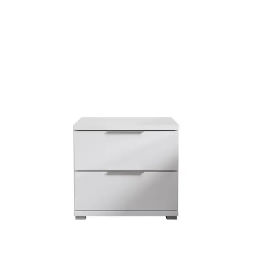 Nachtkommode- Weiß