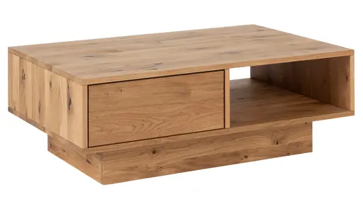 Couchtisch Oreia - Wildeiche massiv, natur geölt