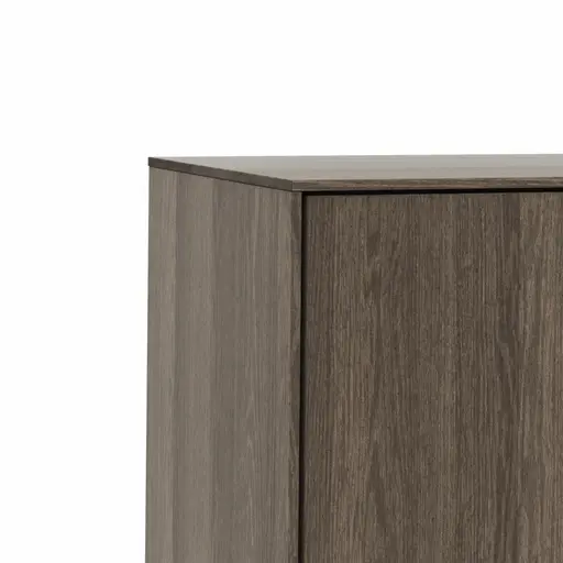 Sideboard Saratoga - Buche massiv, silbergrau geölt