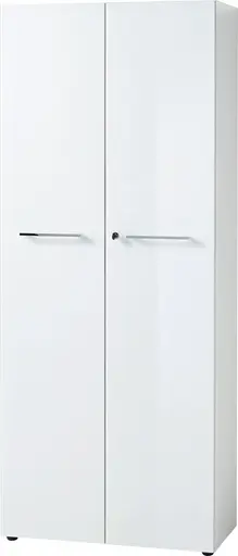 Aktenschrank GWEN - B/H/T ca. 80x196x37 cm, Weiß