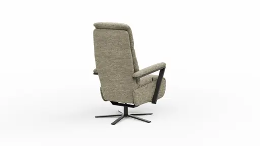  Drehsessel Enno Lazyline - Größe M inkl. Relaxfunktion, Stoff, Lime