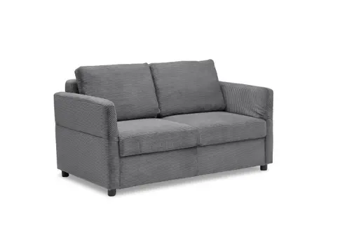 Sofa PRO FLEXX - 2-Sitzer, Stoff, Grau