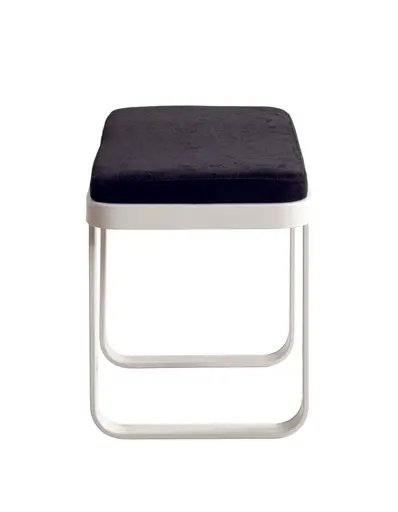 Bank - Microfaser, Schwarz