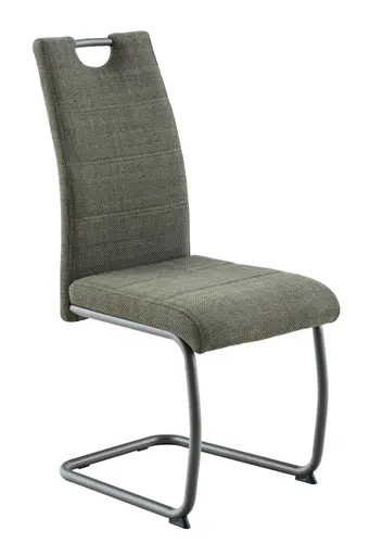 Freischwinger - Stoff, Grün