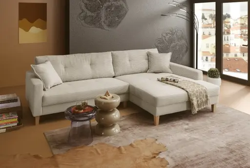 Beistelltisch - Ø/H ca. 40x39 cm, Grau