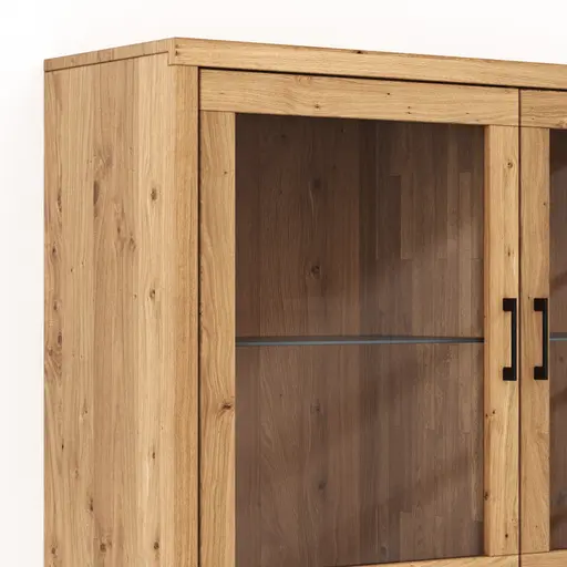 Highboard Hartford - Eiche massiv