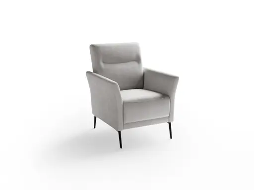 Sessel - Stoff, Silbergrau