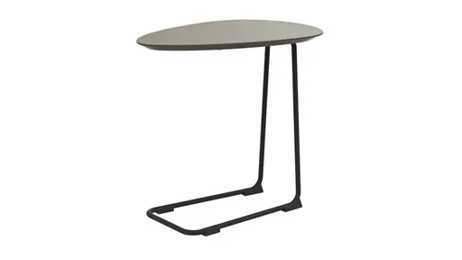 Sofatisch Fano - LBH ca. 57x39x54 cm, Fenix, Taupe