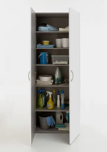 Kleiderschrank- B ca. 70 cm, Weiß
