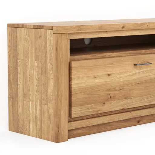 Lowboard Farmingdale - Eiche massiv, natur geölt