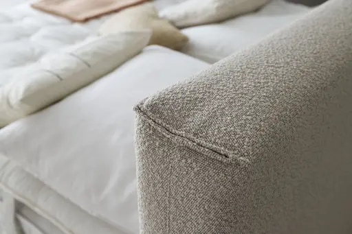  Boxspringbett Contur 4600 - Liegefläche  ca.180x200 cm, Boucle, Beige