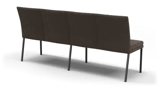 Polsterbank Salamanca - Breite ca. 200 cm, Stoff, Olive