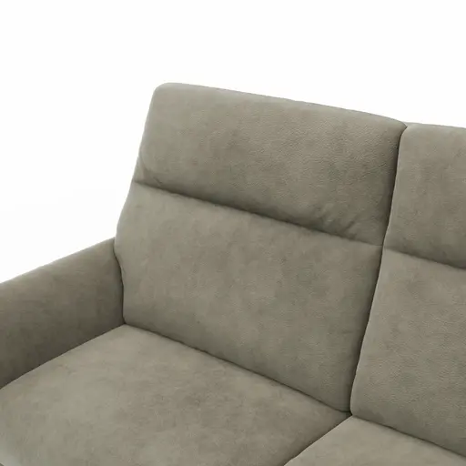 Sofa Bogota - 2,5-Sitzer, Stoff, Schlammgrün