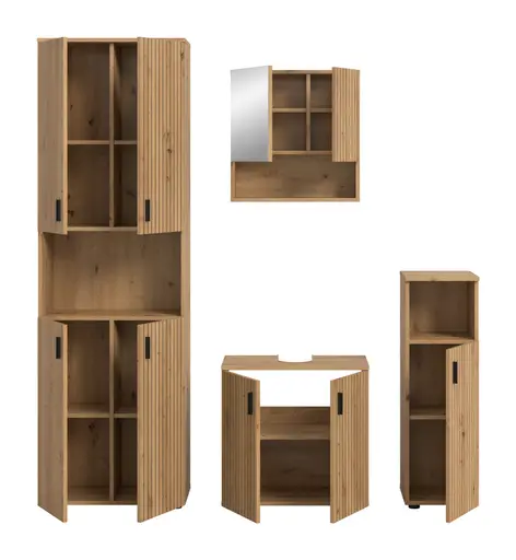 Standschrank - B ca. 30 cm, Artisan Eiche Nachbildung