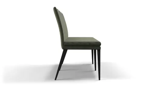 Polsterbank Saragossa - Breite ca. 200cm, Stoff, Eukalyptus