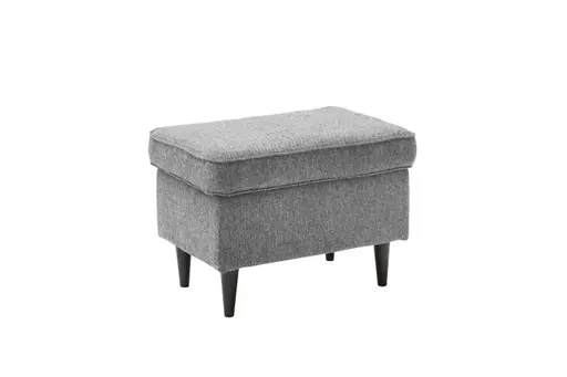 Hocker - Webstoff, Anthrazit