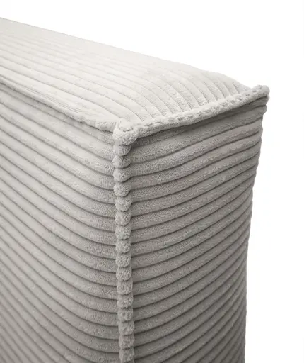 Polstergestell- Liegefläche ca. 180x200 cm, Stoff, Hellgrau