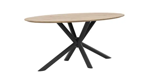 Esstisch Phoenix - LB ca. 180x100cm, Eiche, eco snow lackiert