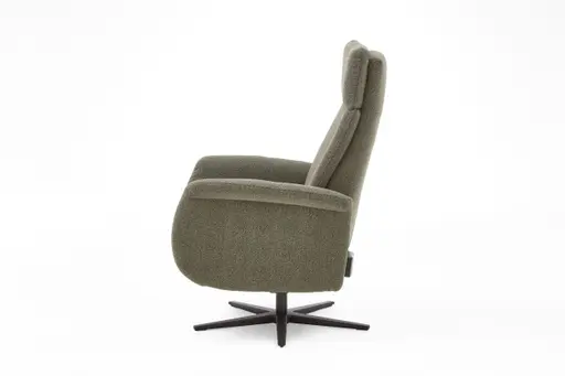 TV-Sessel - Größe M, inkl. Relaxfunktion, Stoff, Grün