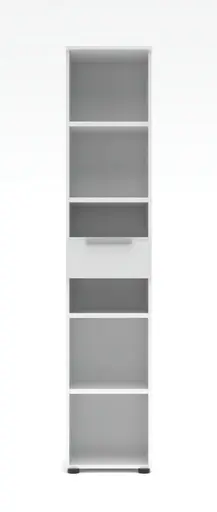 Büroregal - B ca. 40 cm, Weiß