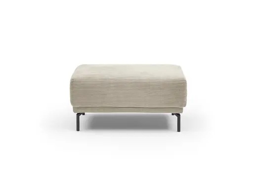 Hocker - Stoff, Beige