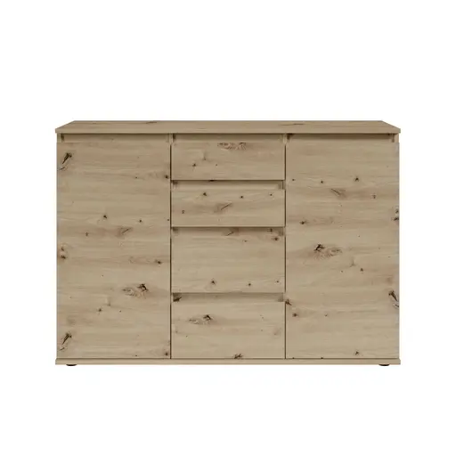 Kommode - B ca. 119 cm, Artisan Eiche Nachbildung