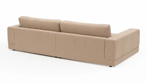 Megasofa Juni Lounge - B ca. 292 cm, Stoff, Rost