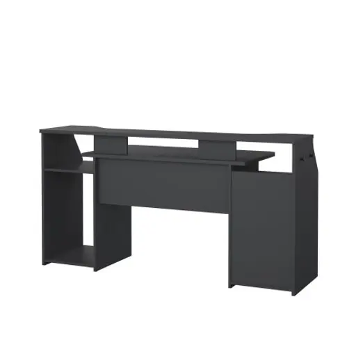 Schreibtisch - LB ca. 171x62 cm, Grau