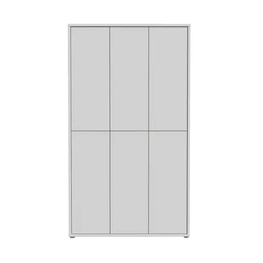 Schuhschrank FAID- B ca. 109 cm, Hellgrau