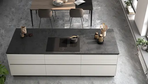 Inselküche 50.100 3 522, Muschelweiß