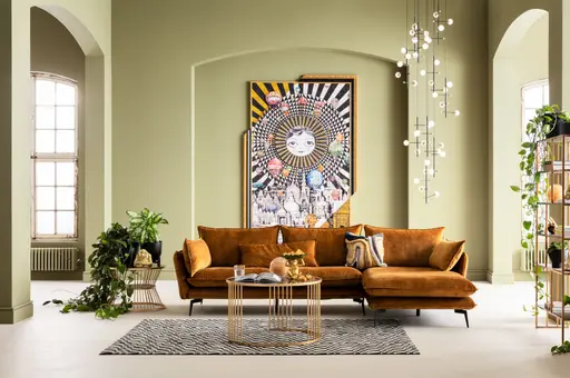 Deko-Kissen - LB ca. 45x45 cm, Mehrfarbig