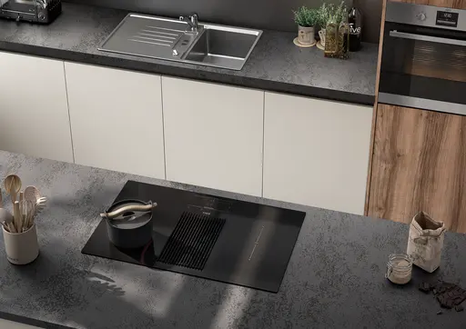 Inselküche 50.100 3 522, Muschelweiß