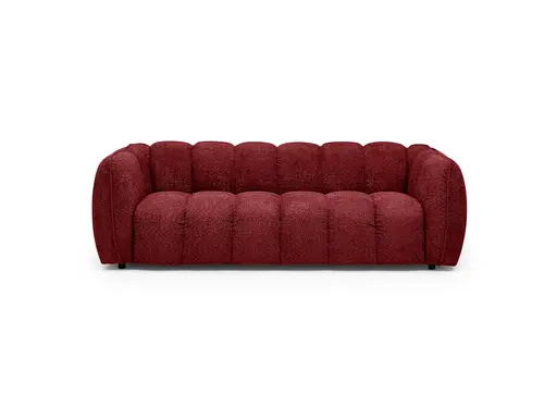 Megasofa - 2-Sitzer, Stoff, Rot