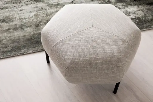 Hocker Franz - Stoff, Lehm