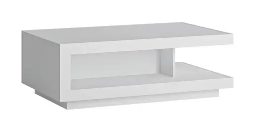 Couchtisch - LB ca. 106x68 cm, Weiß