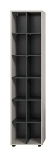 Standregal - B ca. 45 cm, Kaschmir, Schwarz